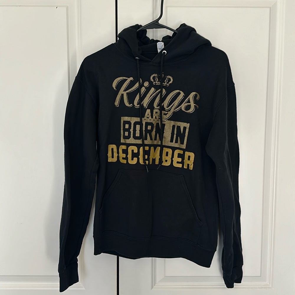 Kings are Born In December Hoodie